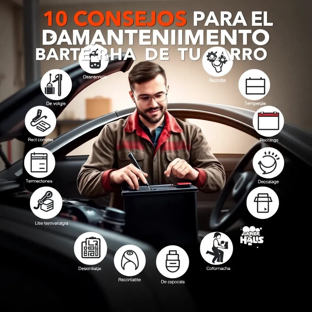10 consejos para el mantenimiento de la batera de tu carro