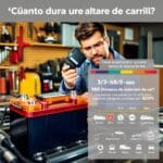 ¿Cuánto dura una batería de carro? Guía detallada