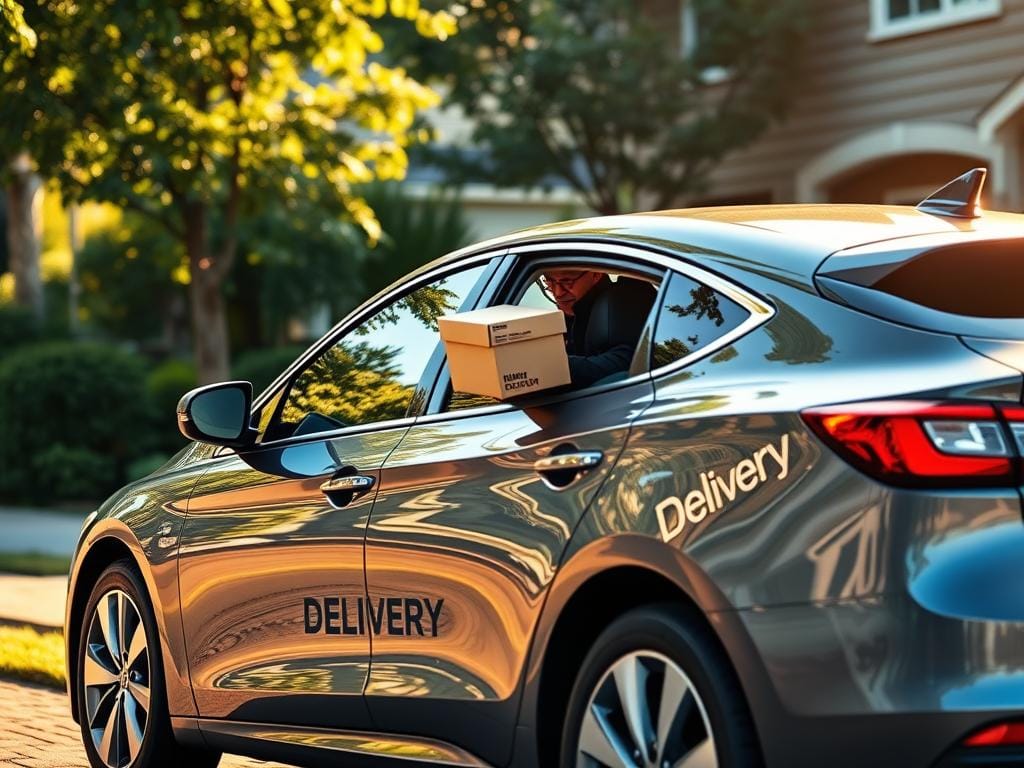 Servicio de entrega a domicilio para carro Servicio de entrega a domicilio para carro
