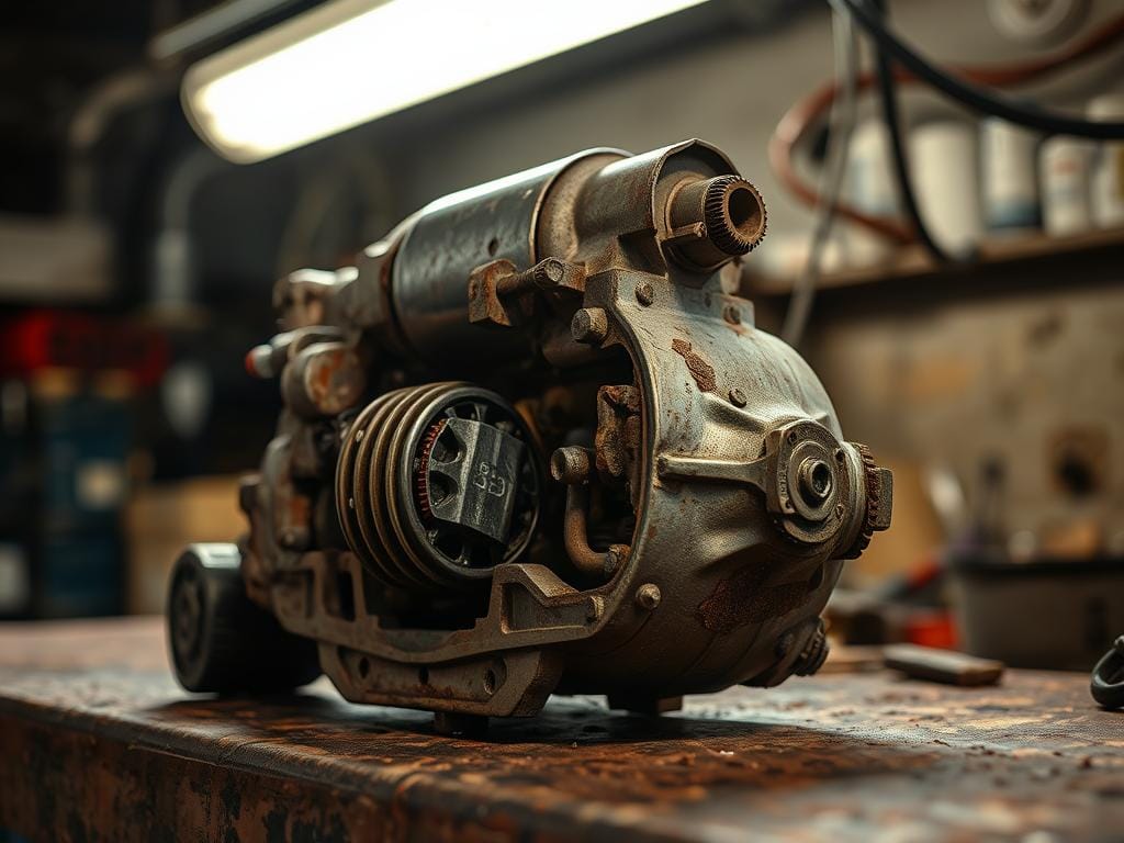 motor de arranque en mal estado