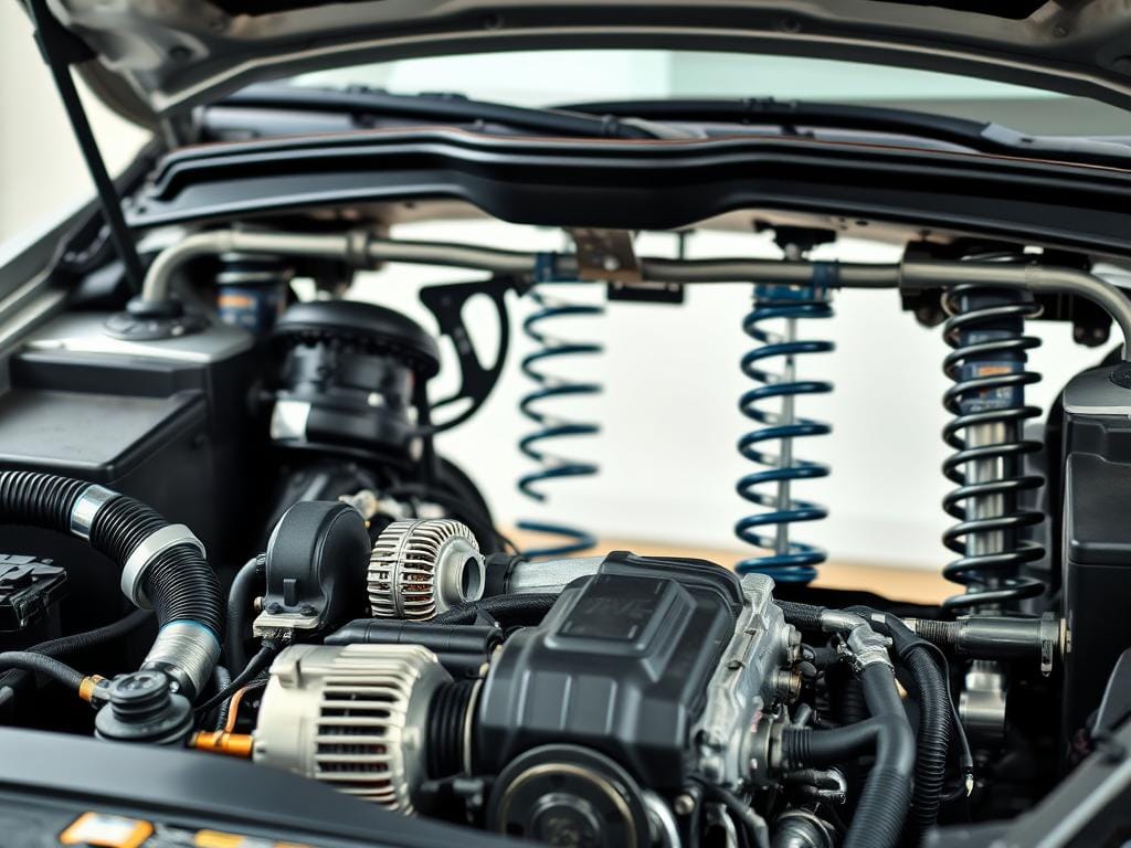 prevención de vibraciones en el carro
