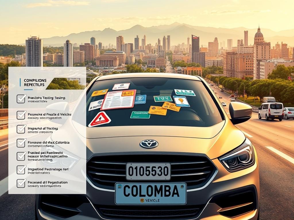 requisitos para vehículos en Colombia