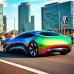 Carro que cambia de color: Innovación en la Industria Automotriz