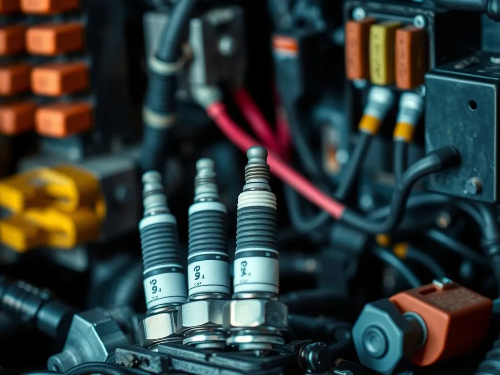 fallas en bujías y sistema eléctrico