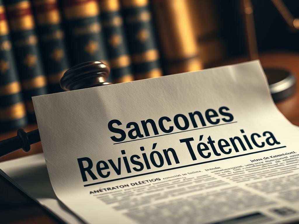 sanciones revisión técnica sanciones revisión técnica
