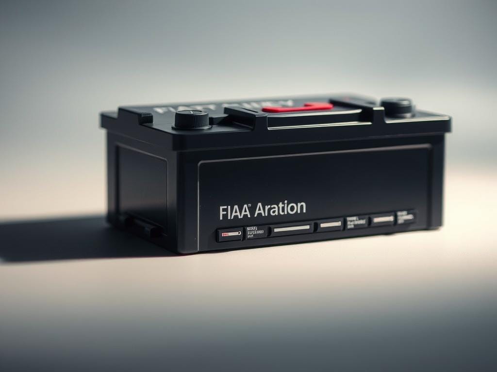 A close-up view of a Fiat car battery, illuminated by soft, directional lighting that highlights its intricate details. The battery appears to be resting on a clean, neutral surface, allowing the viewer to focus on its robust construction and premium design. The image conveys a sense of quality, reliability, and confidence, reflecting the "Garantía en Baterías para Fiat" message. The background is slightly blurred, creating a sense of depth and emphasizing the battery as the central focus. The overall tone is professional, modern, and visually appealing, perfectly complementing the article's subject and section title. A close-up view of a Fiat car battery, illuminated by soft, directional lighting that highlights its intricate details. The battery appears to be resting on a clean, neutral surface, allowing the viewer to focus on its robust construction and premium design. The image conveys a sense of quality, reliability, and confidence, reflecting the "Garantía en Baterías para Fiat" message. The background is slightly blurred, creating a sense of depth and emphasizing the battery as the central focus. The overall tone is professional, modern, and visually appealing, perfectly complementing the article's subject and section title.