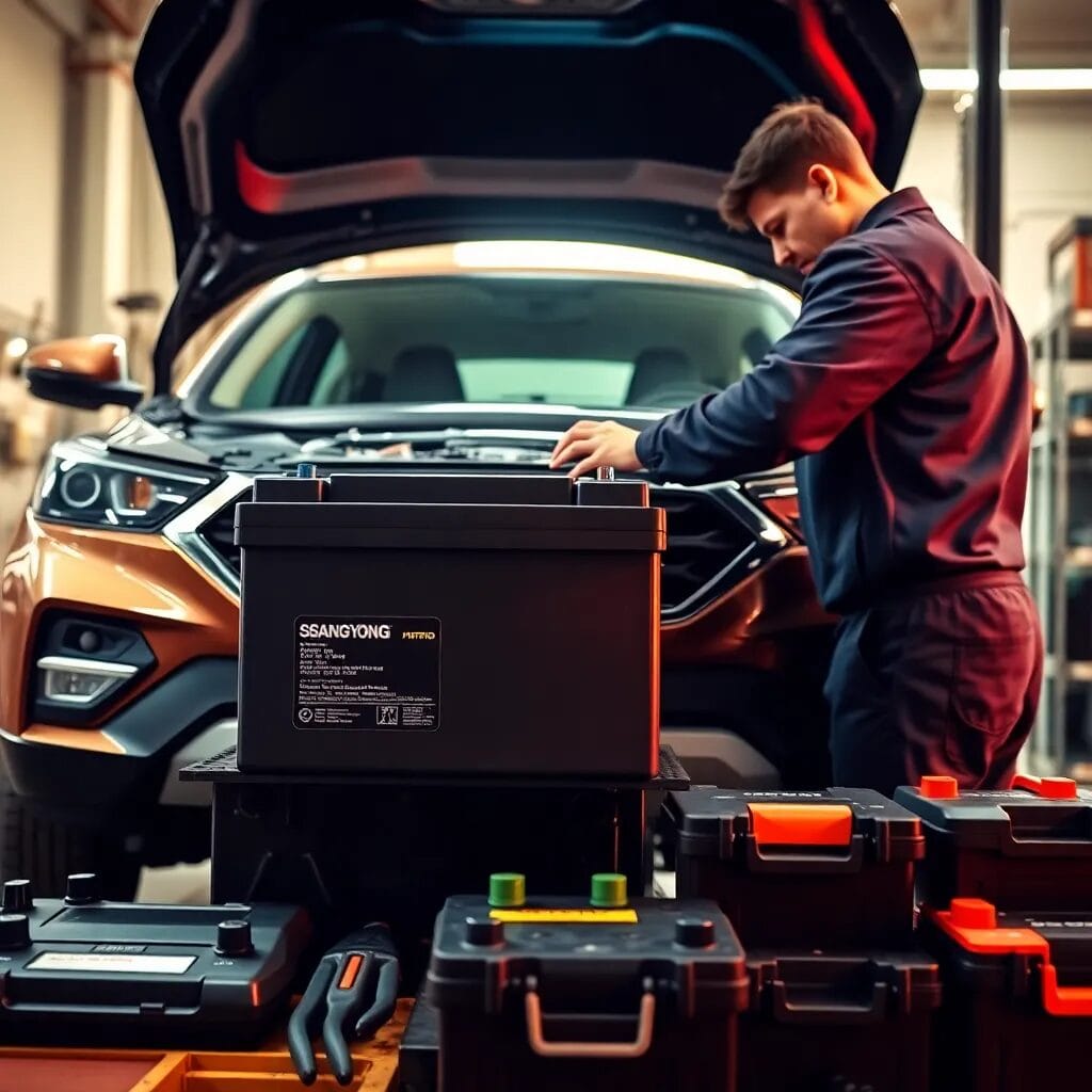Baterías para carro SsangYong en Bogotá