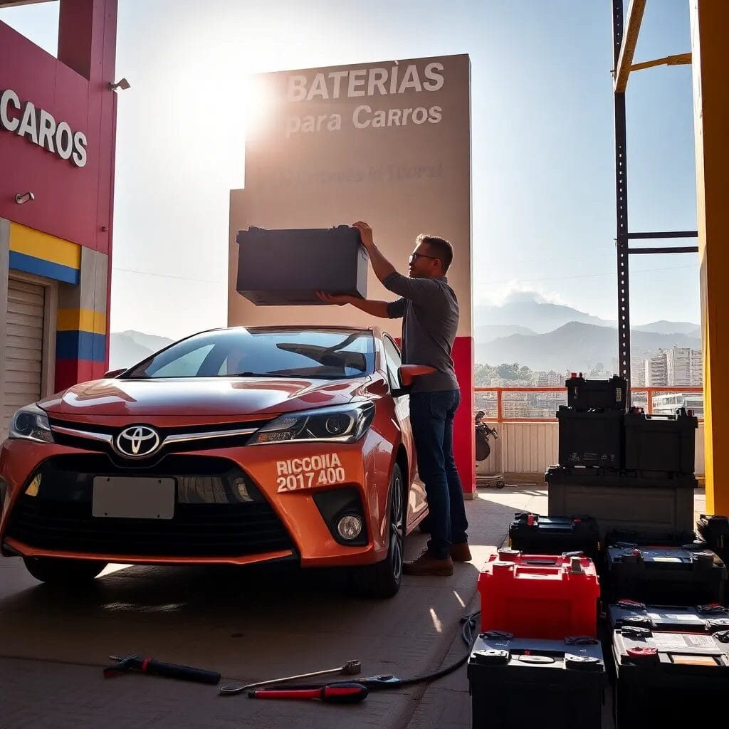 baterías para carro Toyota en Bogotá