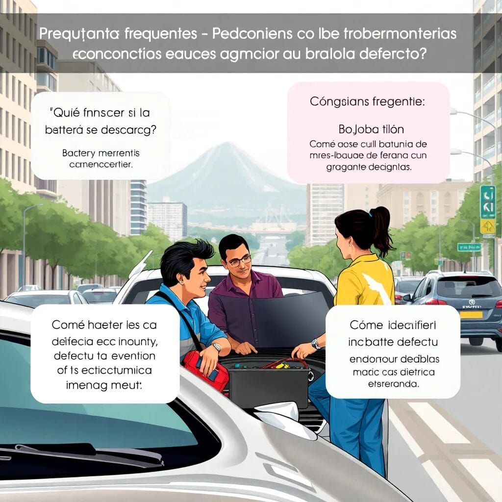 FAQs rápidas sobre emergencias con baterías de carro en Bogotá
