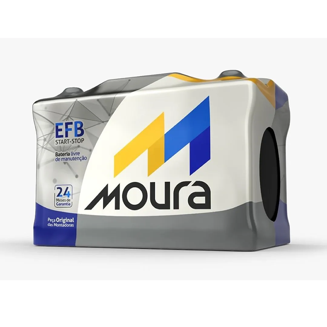 Batería de coche marca Moura.