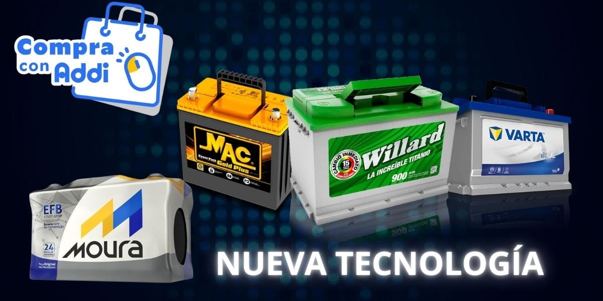 Baterías para Carro en Bogotá - Aceptamos todas las formas de pago.