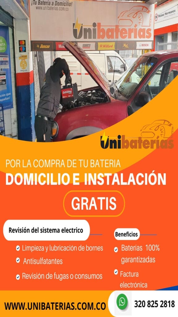 Blog Datos Contacto Unibaterias