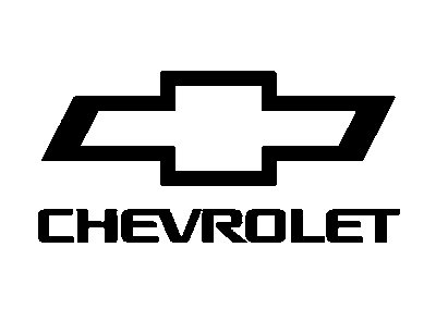 Logo de Chevrolet en negro