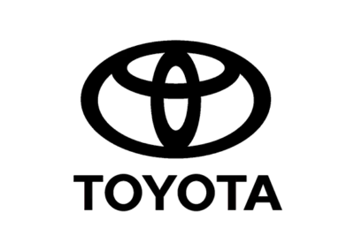 Logotipo de Toyota en negro
