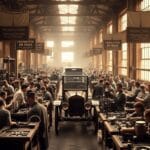 Cómo Henry Ford cambió el mundo con la línea de ensamblaje