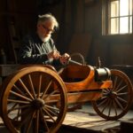 El primer coche de la historia no tenía volante