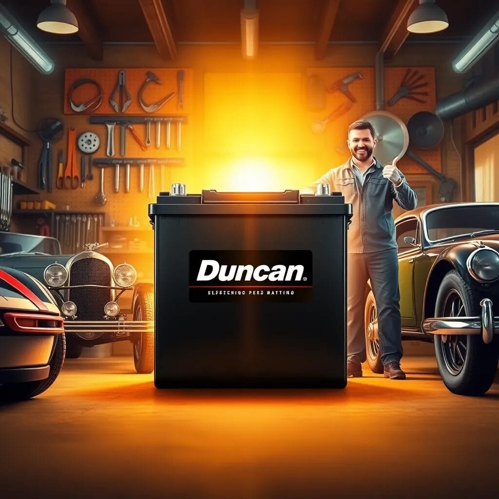 historia de la marca de bateria para carro duncan