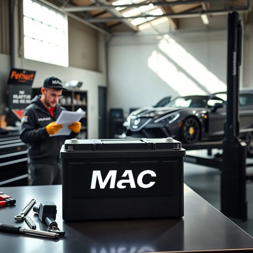 historia de la marca de bateria para carro mac
