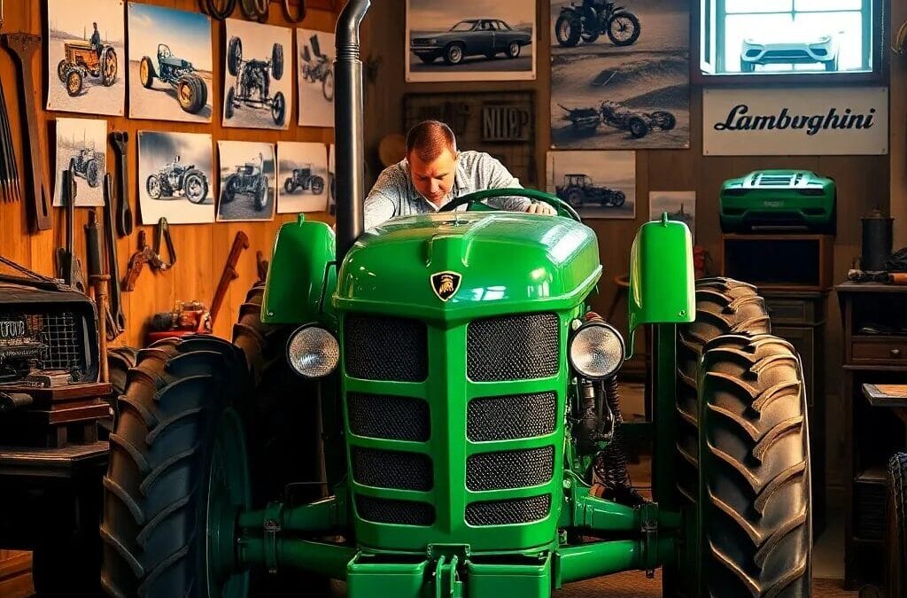 Por qué Lamborghini empezó fabricando tractores