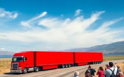 Venta Baterías para Carro a Domicilio Bogotá El camión más largo con 113 remolques