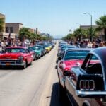 El desfile de autos clásicos más grande