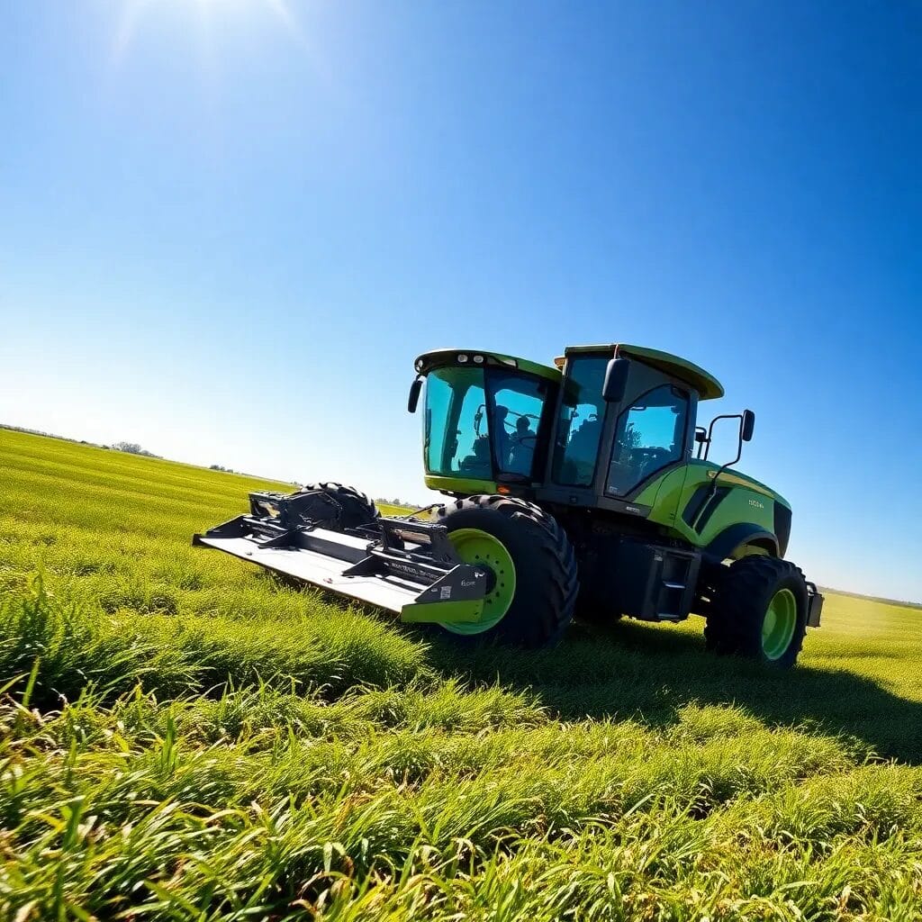 La cortadora de césped más rápida del mundo