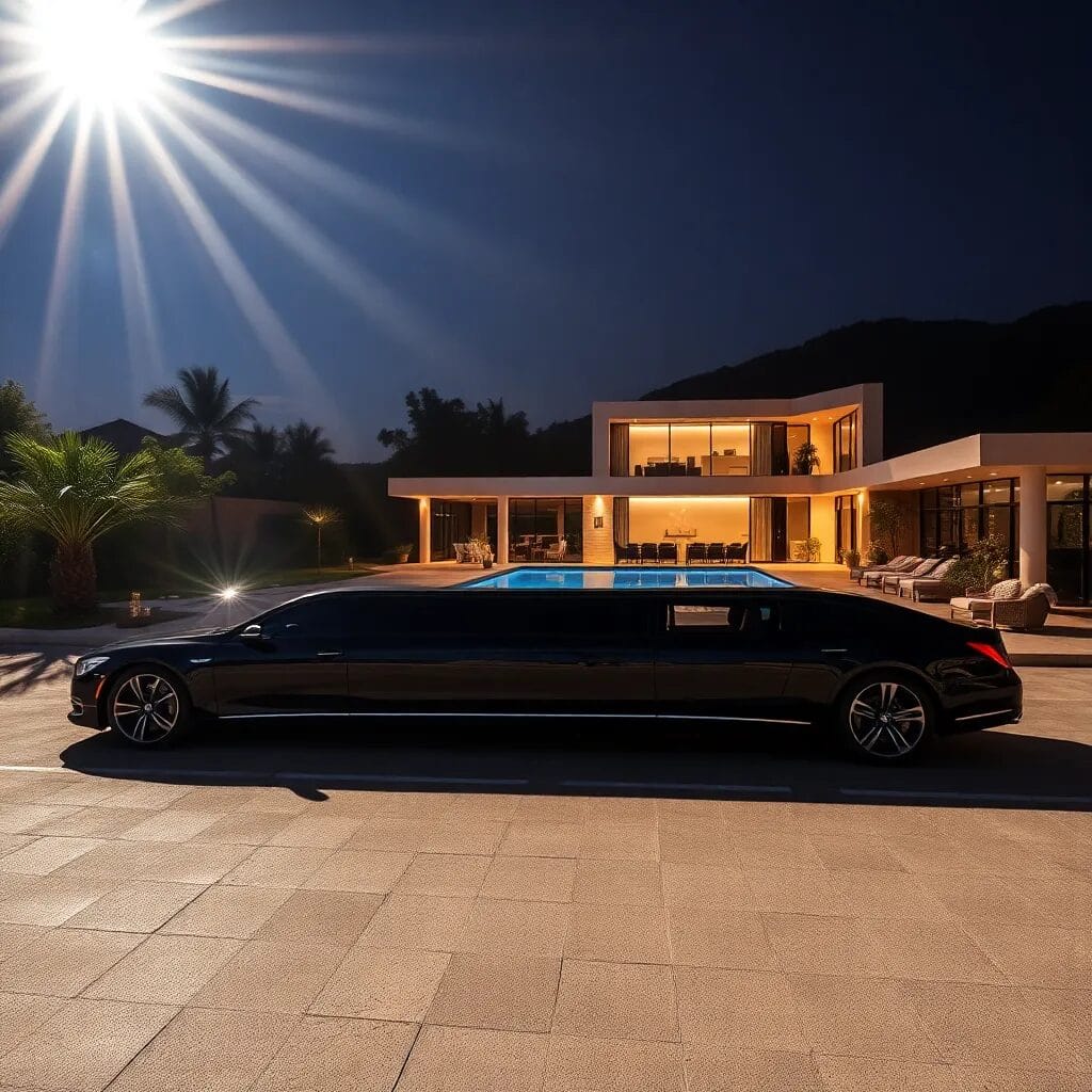 La limusina más larga del mundo con piscina