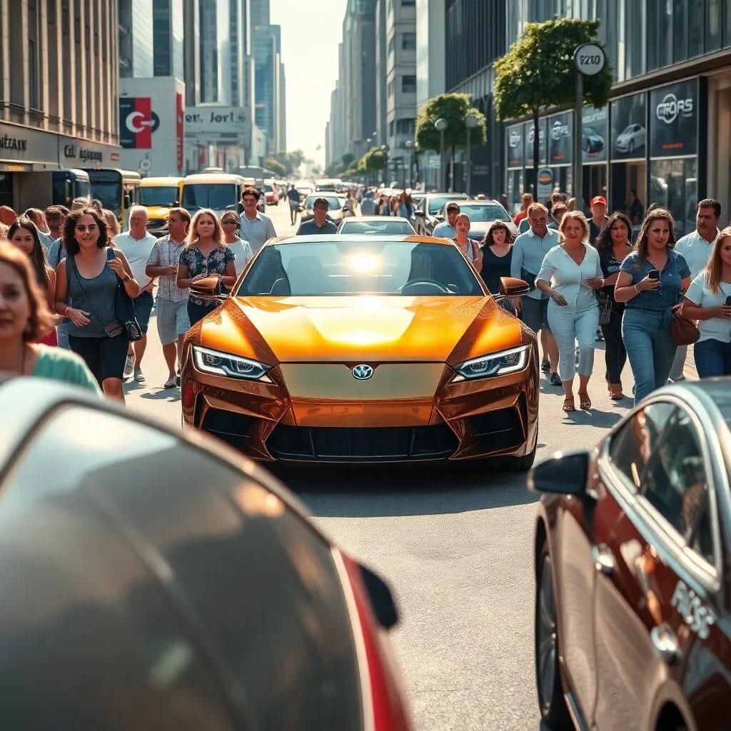 Las personas juzgan por el modelo del coche