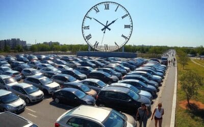 Los coches pasan 95% del tiempo estacionados