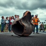 Los neumáticos de goma que fueron polémicos