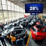 China produce el 28% de los coches mundiales