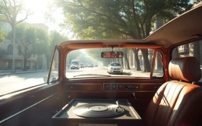 Coches con tocadiscos incorporados