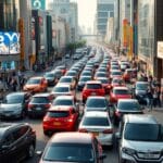 Japón tiene más coches por habitante