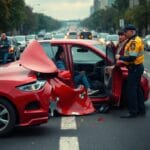 Los coches rojos tienen más accidentes