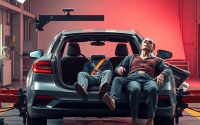 Crash tests con cadáveres reales