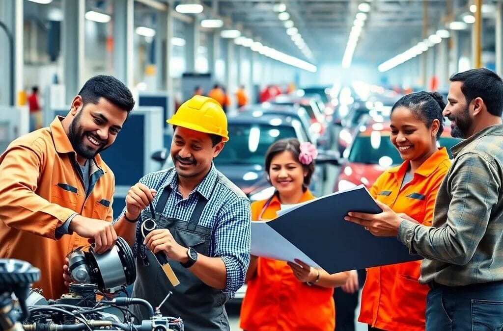 La industria automotriz emplea 50 millones