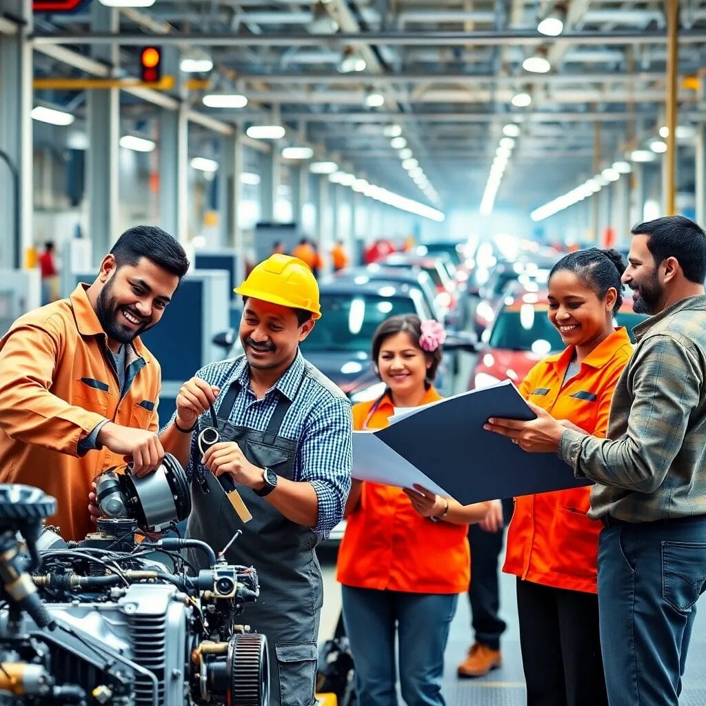 La industria automotriz emplea 50 millones