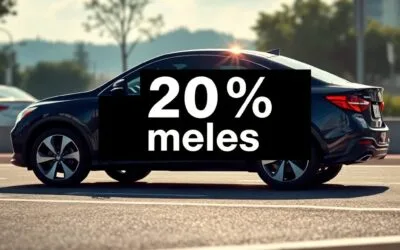 Los coches pierden 20% de valor al salir