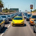 Por qué los coches amarillos son más seguros