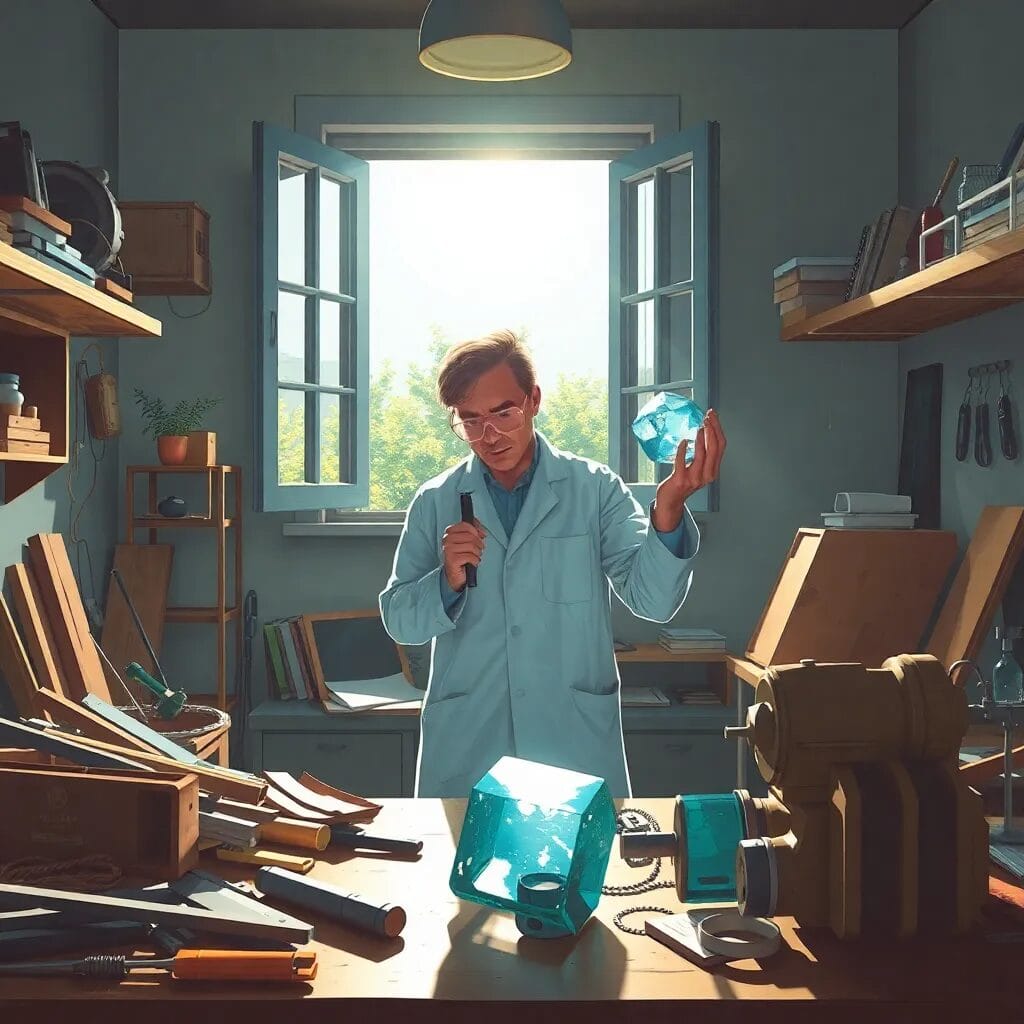 Vidrio templado inventado por accidente