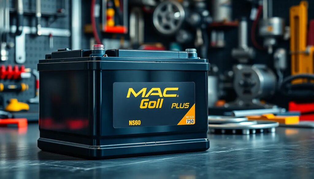 Batería Mac Gold plus 750 / Caja NS60 / Polaridad izquierda