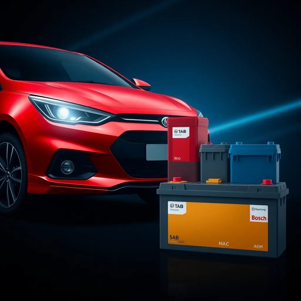 Venta Baterías para Carro a Domicilio Bogotá Baterías de coche junto a un auto