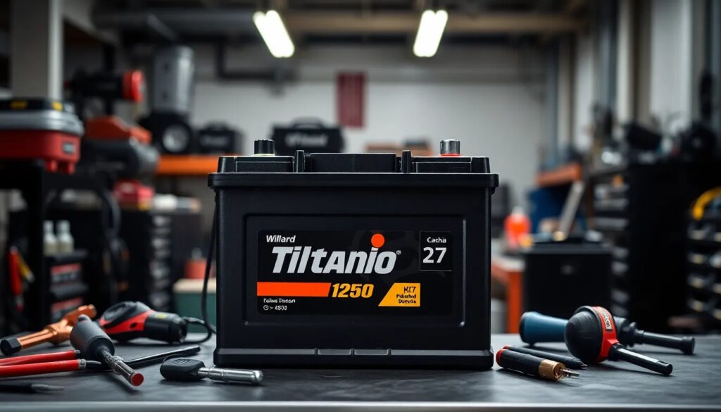 Batería Willard Titanio 1250 / Caja 27 / Polaridad derecha