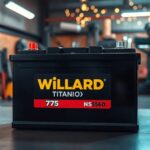 Batería Willard Titanio 750 / Caja NS60 / Polaridad Derecha