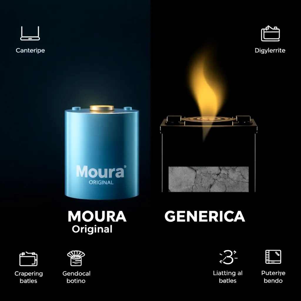 Uncover the Shocking Truth: Moura Original vs Generic Batteries Compared