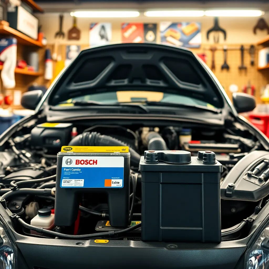 Venta de Baterías a Domicilio Bogotá Batería de coche en taller mecánico.