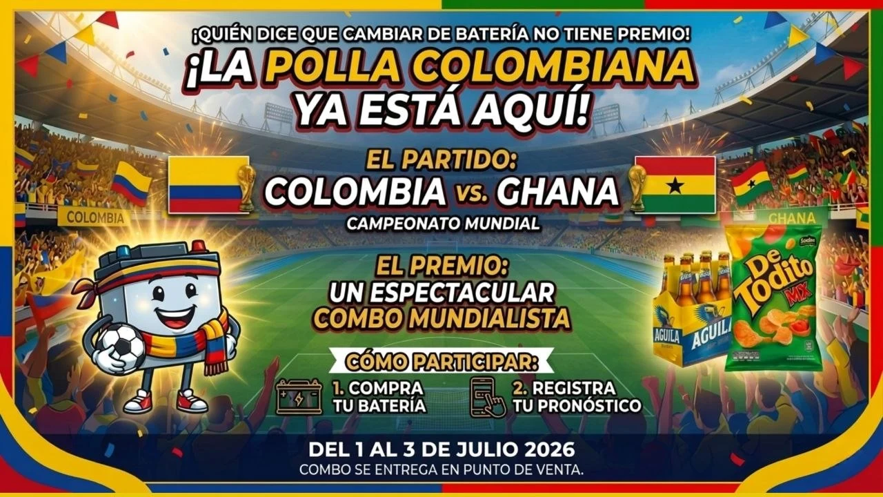 Venta de Baterías a Domicilio Bogotá Combo Mundialista Unibaterias PC