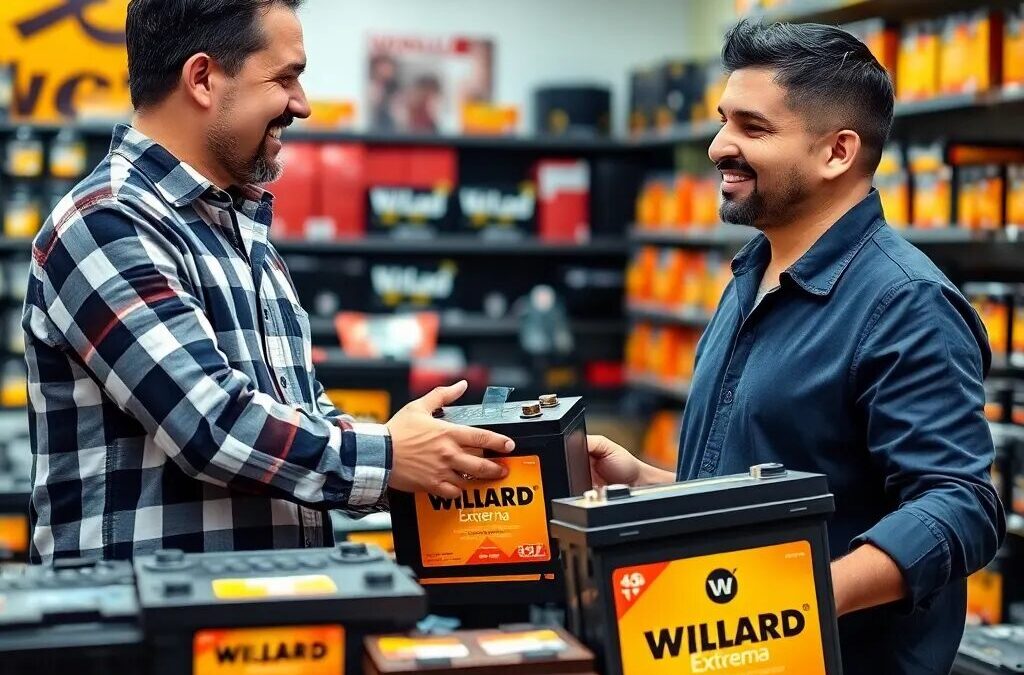 Baterías Willard en Bogotá — Titanio, Extrema y más
