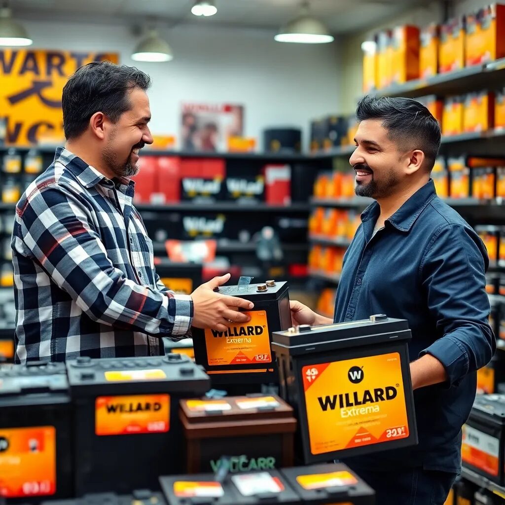 Venta de Baterías a Domicilio Bogotá Baterías Willard en Bogotá — Titanio, Extrema y más