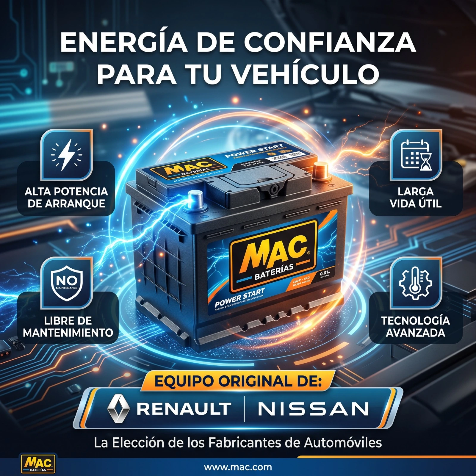 Baterias MAC Unibaterias